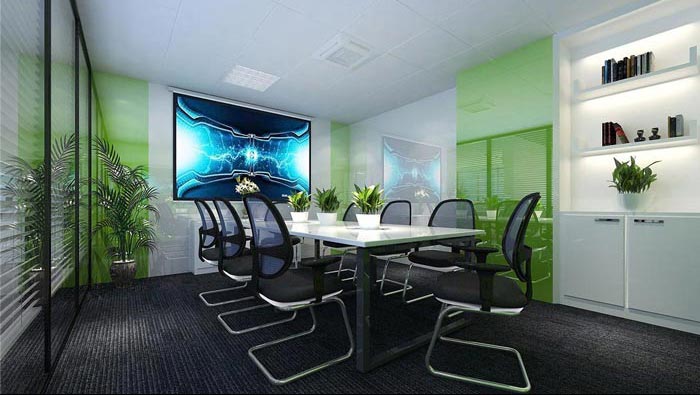 150平方小型創意辦公室裝修設計案例