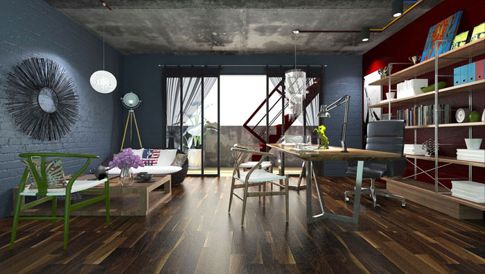 210平方小型創(chuàng)意辦公室裝修設(shè)計(jì)案例