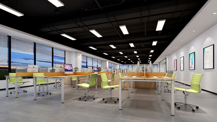 880平方中型創(chuàng)新辦公室裝修設(shè)計(jì)案例