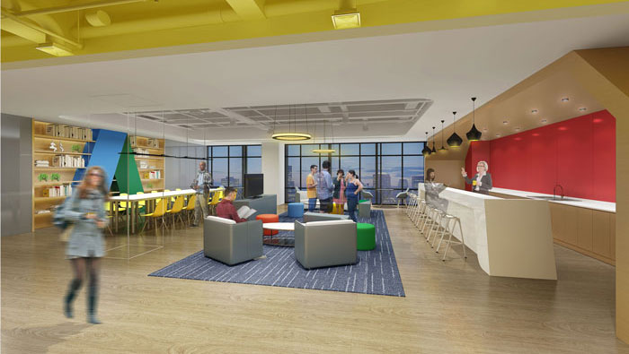 710平方中型創意辦公室裝修設計案例