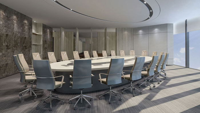 1420平方現代簡約辦公室裝修設計案例