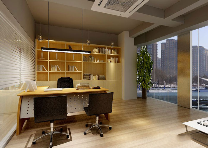 260平方現(xiàn)代簡約總經(jīng)理辦公室裝修設(shè)計案例效果圖
