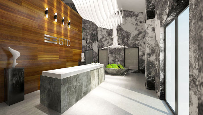 1000平方loft風格辦公室裝修設計案例