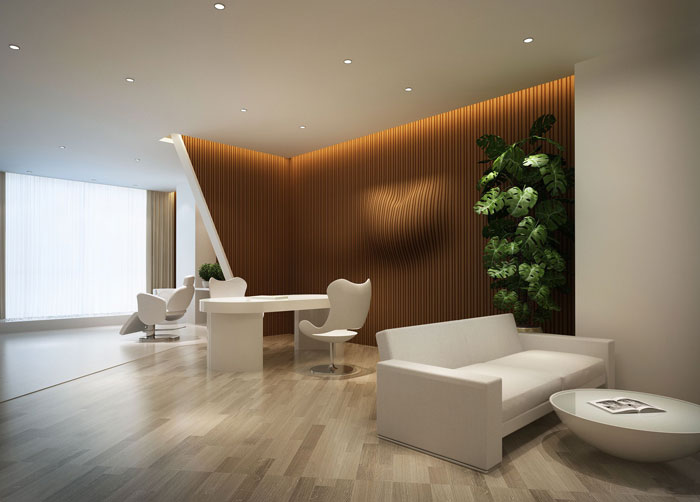 810平方中型總經理辦公室裝修設計案例效果圖