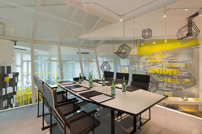 610平方辦公室會議室軟裝設計方案效果圖