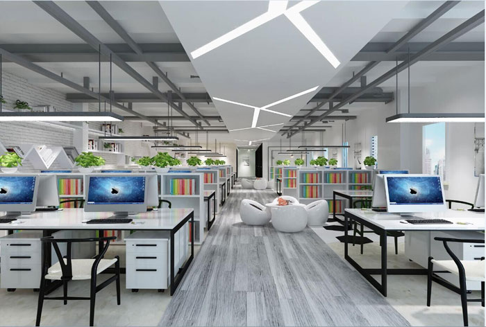 辦公區(qū)域裝修設(shè)計(jì)效果圖