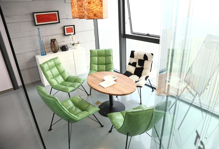 傳媒公司辦公室洽談區域裝修設計效果圖