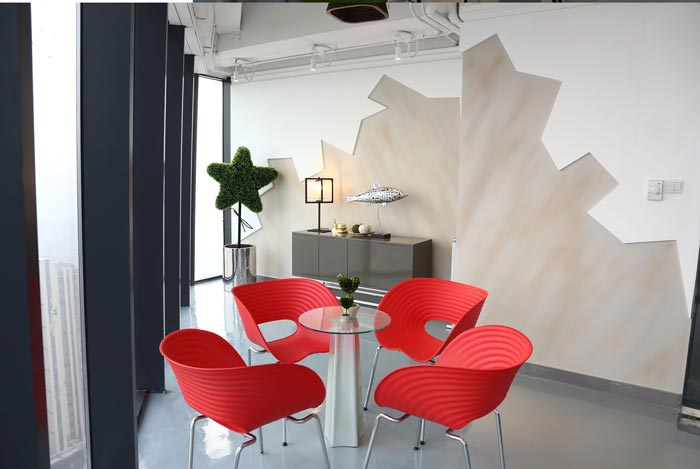 傳媒公司辦公室裝修設計效果圖