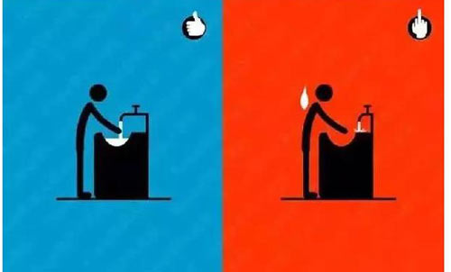 洗手區域的設計效果圖