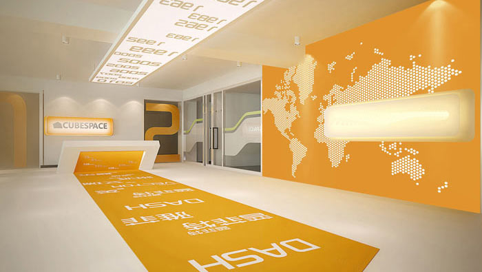 辦公家具廠房辦公室裝修設計案例