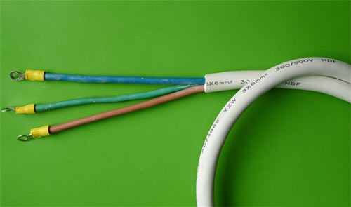 中央空調電源線、控制線效果圖