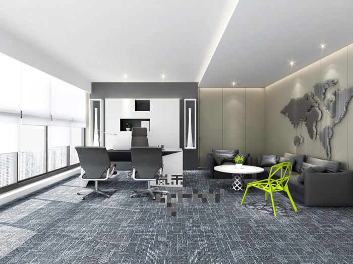 狄邦教育總經理辦公室裝修設計案例效果圖