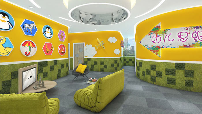 幼兒教育辦公室裝修設計案例