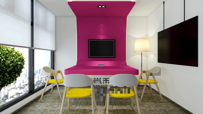 狄邦教育辦公室裝修設計案例