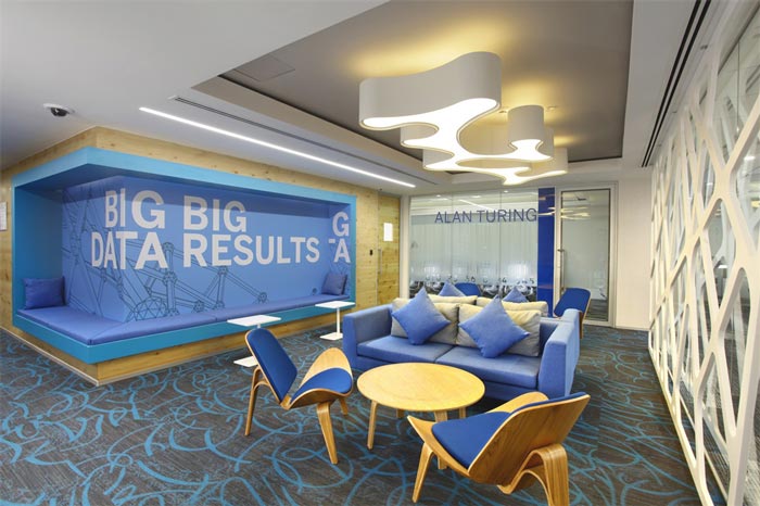 傳媒廣告公司辦公室休息區域裝修設計案例效果圖