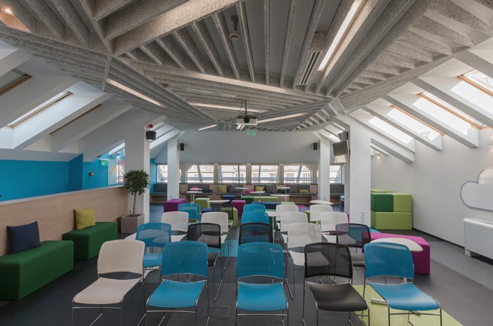 旅游行業(yè)門戶網(wǎng)辦公室培訓(xùn)區(qū)域裝修設(shè)計(jì)案例效果圖