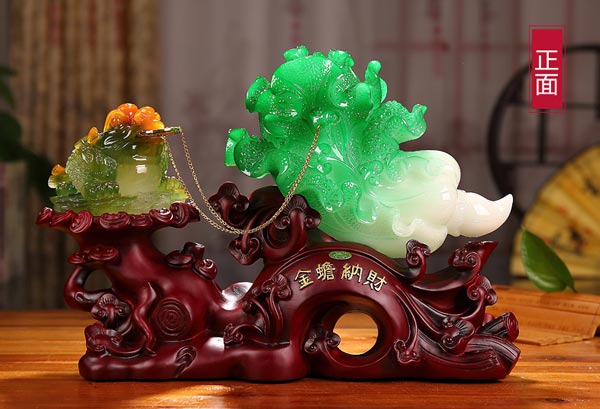 白菜擺件效果圖