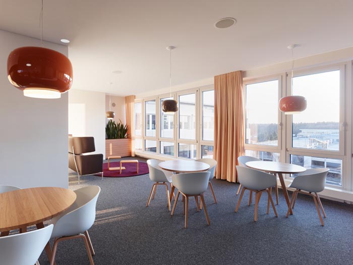 軟件開發公司辦公室休息區域裝修設計案例效果圖