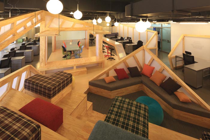 家具廠商辦公室裝修設計案例