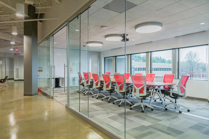 B2B公司辦公室會議室裝修設計案例效果圖