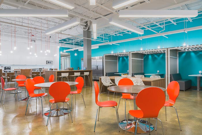 B2B公司辦公室茶水間裝修設計案例效果圖