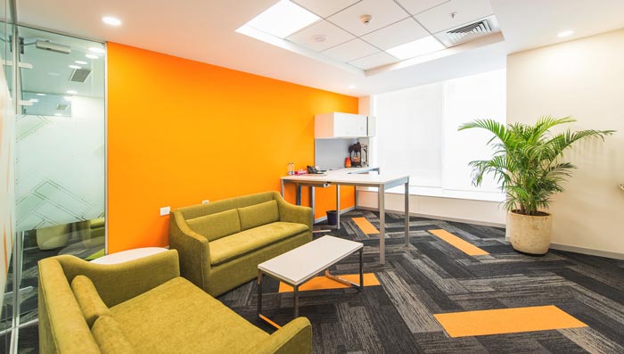 游戲公司辦公室茶水間裝修設計案例效果圖