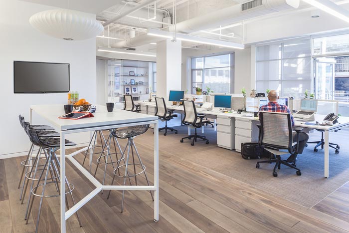 小空間辦公區域效果圖