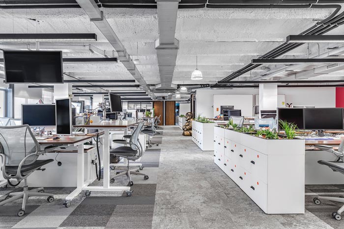 網(wǎng)絡(luò)游戲公司辦公室辦公區(qū)域裝修設(shè)計(jì)案例效果圖