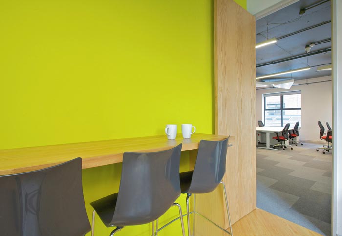 通信科技公司辦公室裝修設計案例效果圖