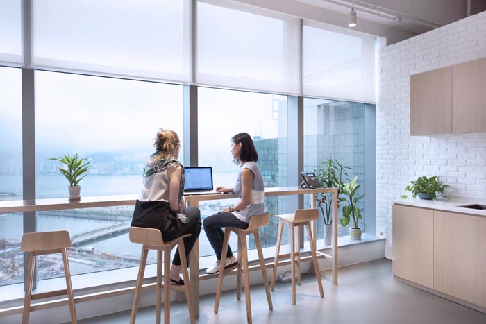 音樂傳媒公司辦公室裝修設(shè)計案例效果圖