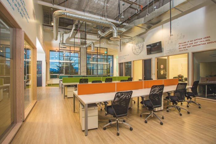 共享創業空間辦公室獨立辦公空間裝修設計案例效果圖