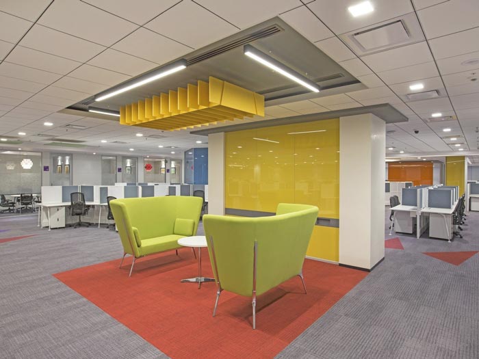 大數據服務商辦公室洽談區域裝修設計案例效果圖