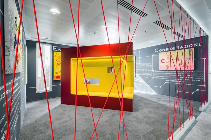 貸款服務機構辦公室閱讀區域裝修設計案例效果圖