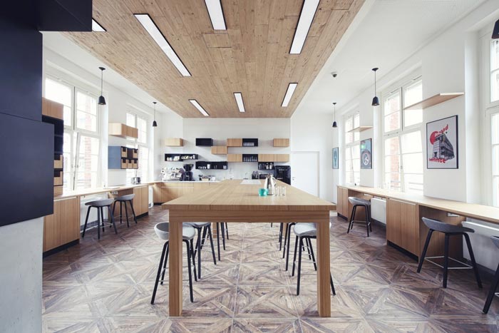 網絡服務公司辦公室茶水間裝修設計案例效果圖