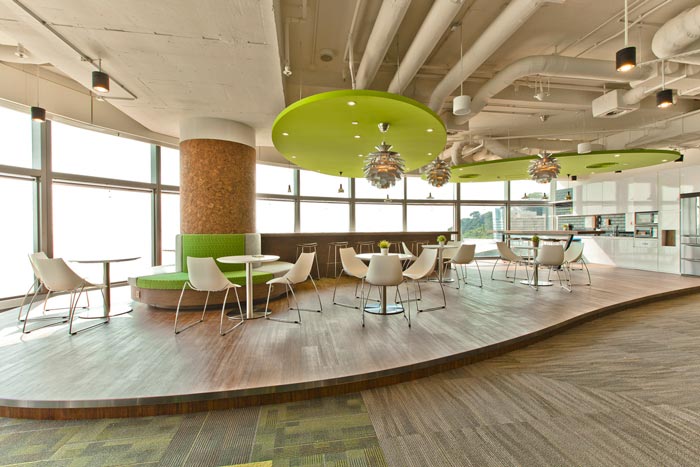 現(xiàn)代簡約辦公室洽談區(qū)域裝修設(shè)計案例效果圖