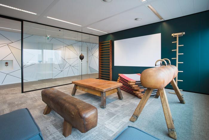 小型辦公室休息區域裝修設計案例效果圖