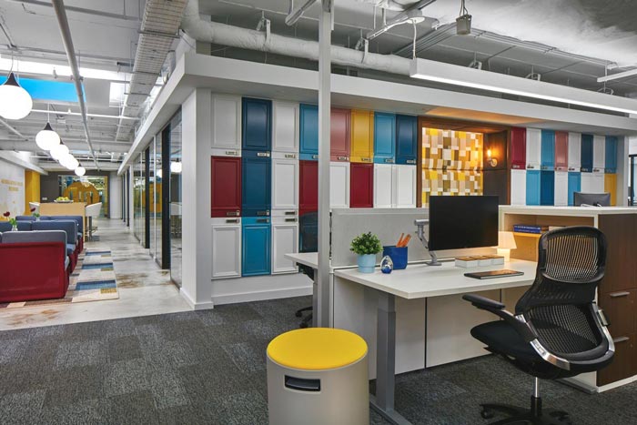 顧問公司辦公室家辦公區域裝修設計實景圖