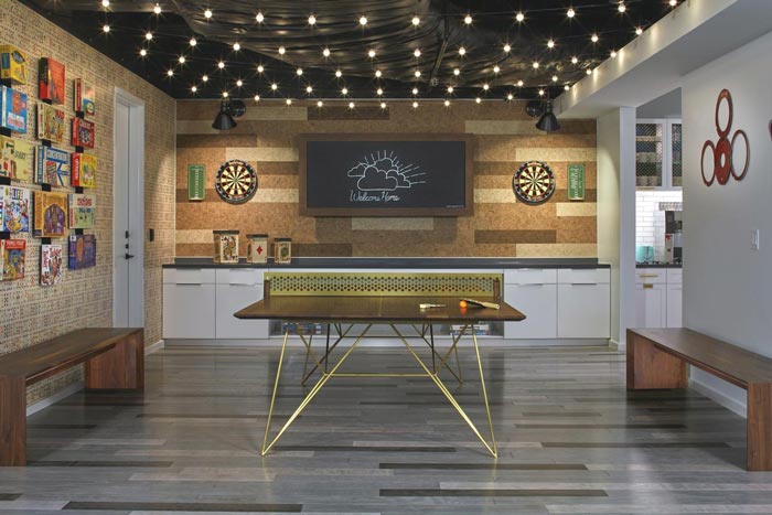 顧問公司辦公室家娛樂區域裝修設計實景圖