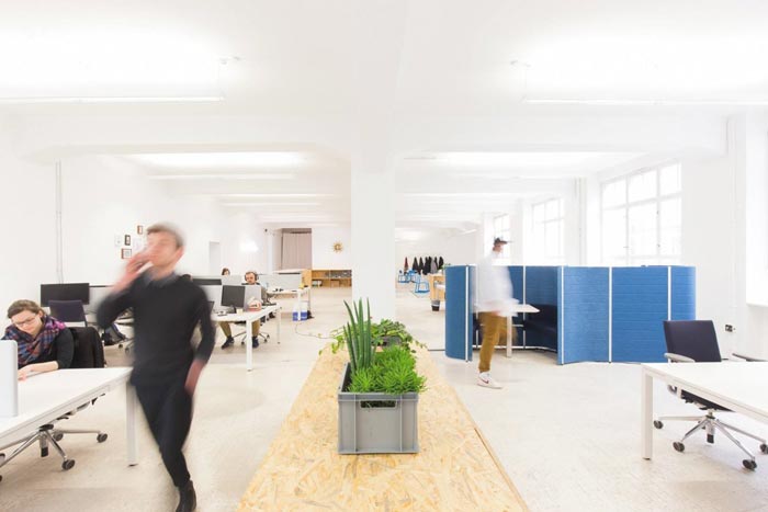 400平方數字營銷公司辦公室辦公區裝修設計實景圖