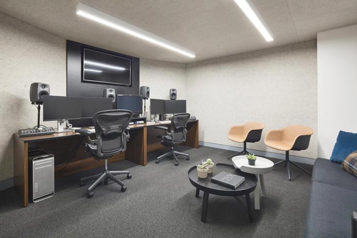 廣告代理公司辦公室獨立辦公區域修設計實景圖