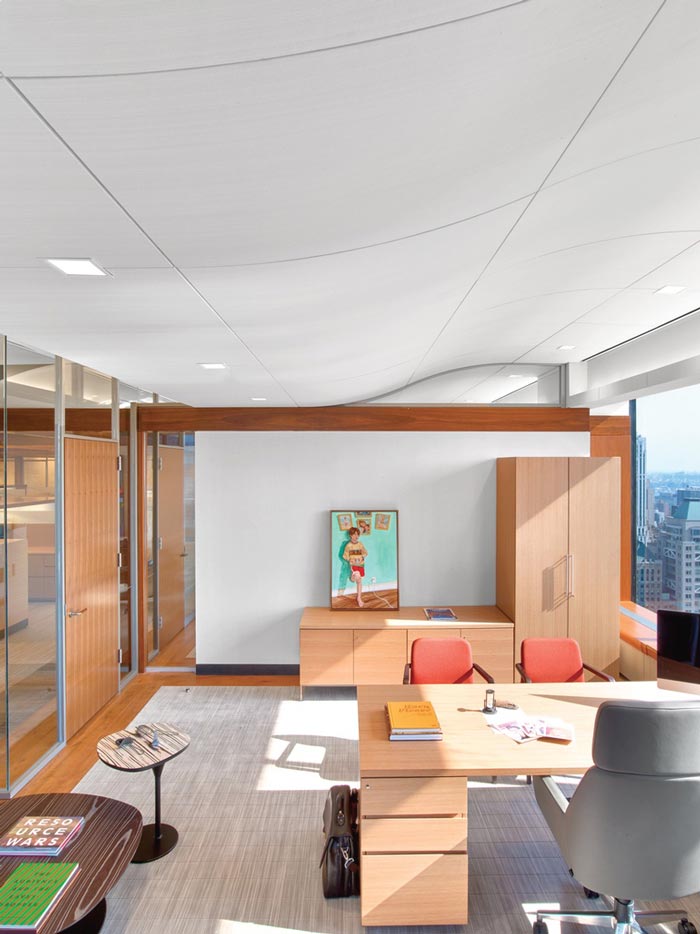 高端老總辦公室裝修設計實景圖