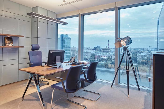 小型老總辦公室裝修設(shè)計(jì)實(shí)景圖