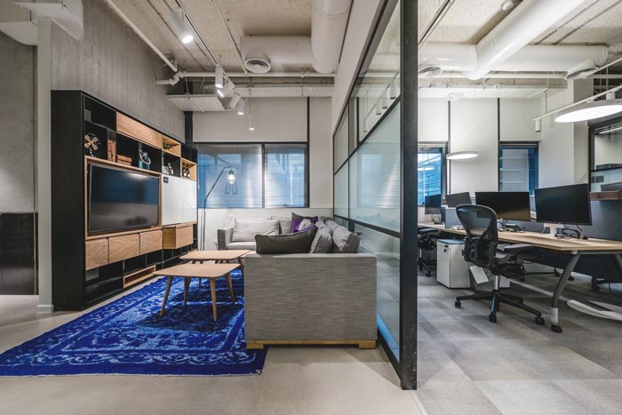 咨詢服務公司辦公室辦公區域裝修設計案例效果圖