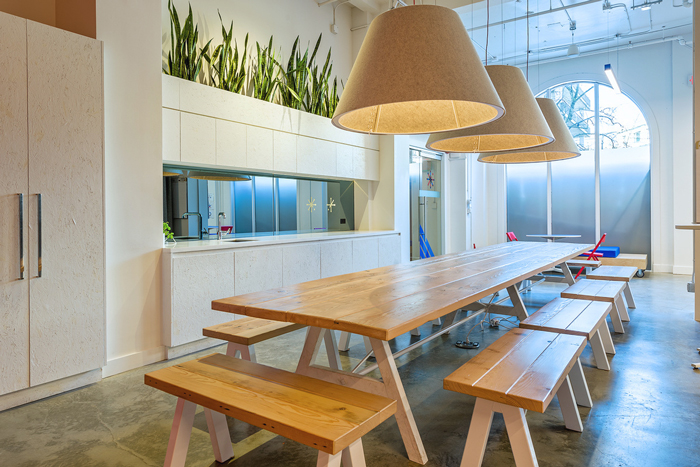 創意公司辦公室茶水間休息區域裝修設計案例效果圖