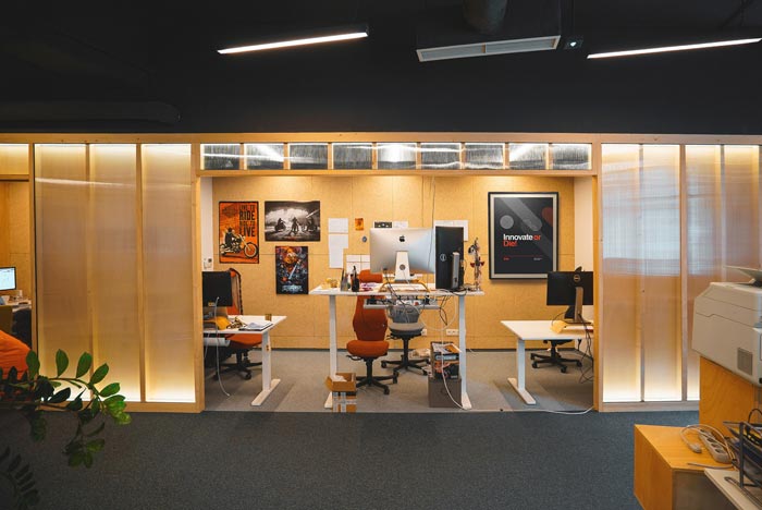 小型創意辦公室編程室裝修設計案例效果圖