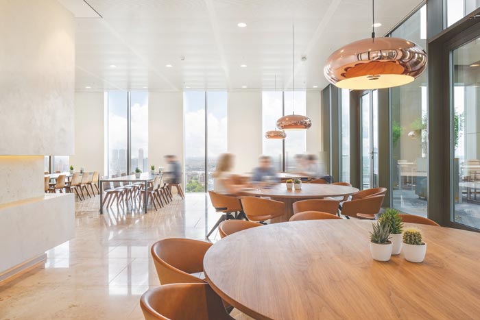 醫藥公司辦公室茶水間裝修設計案例效果圖