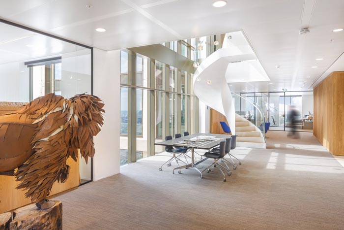 醫藥公司辦公室小會議室裝修設計案例效果圖