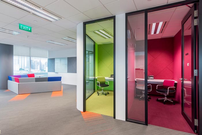 醫療保健機構辦公室休息區域裝修設計案例效果圖