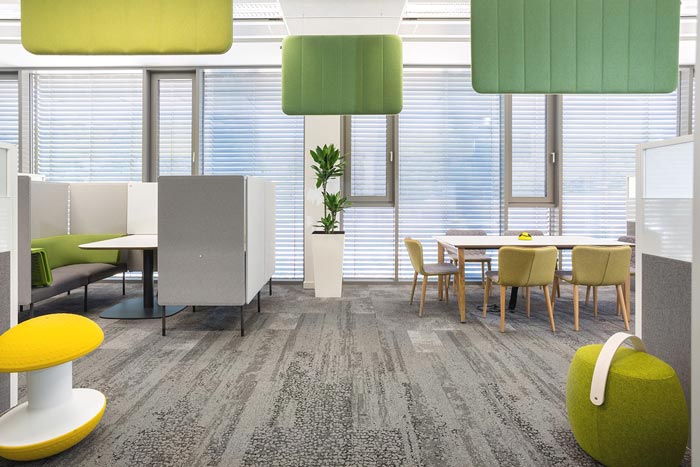 軟件技術公司辦公室接待區域裝修設計案例效果圖