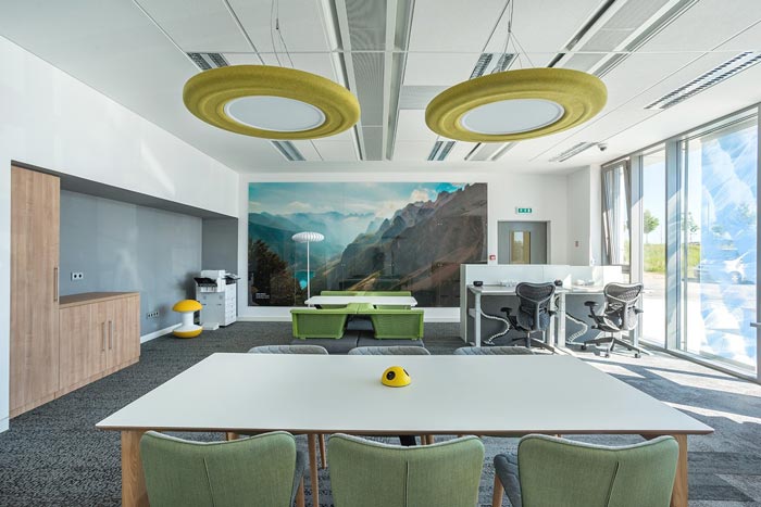 軟件技術公司辦公室辦公區域裝修設計案例效果圖